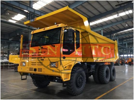 90 Ton Rigid Heavy Duty Dump Truck With Allison AMT Gearbox Tri Axles
