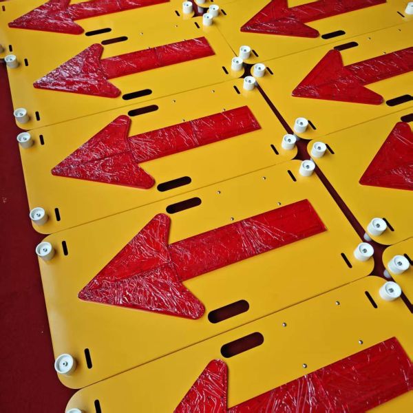 LED Arrow Board suitable for in traffic management and road construction projects offering high visibility and operation
