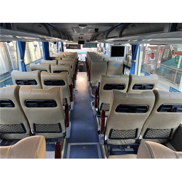Transmissão manual Autocarros pré-propriedade 47 lugares Euro 4 LHD Autobus turístico de segunda mão