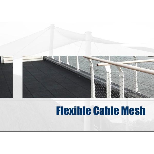 Сетка веревочки Ss316l 1-6mm 20x20mm завязанная нержавеющей сталью