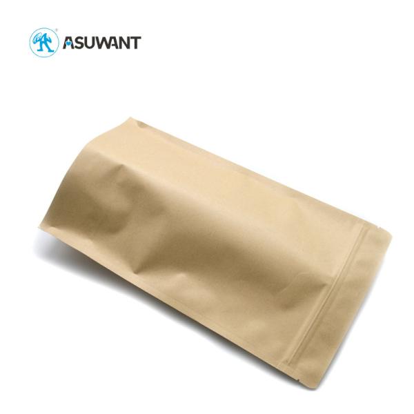 Прокатанные Пп напечатали упаковку кофейного зерна сумок молнии бумаги Крафт с окном