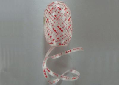 PP solid printed Easter Curled Ribbon Egg with sigle face and customer logo