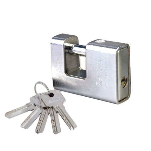 Rarlux Top Security Anti-cut Body Steel Armored Covered Rectangular Padlock Model 095 Zhejiang