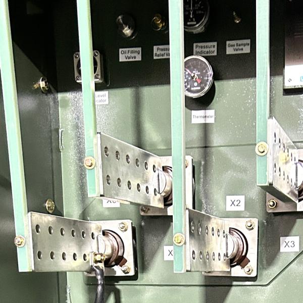 UL認証 3750 kVA 三相パッドマウント配電変圧器 12470V から 480V ANSI IEEE DOE 2016 規格