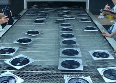 Da correia de aço inoxidável do fio do forno resistência de alta temperatura soldada resistente à corrosão