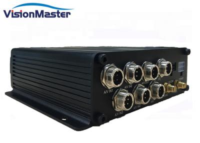 Auto canal do cartão 4 do SD do armazenamento do gravador de vídeo de Digitas do veículo do sistema da câmera de Dvr