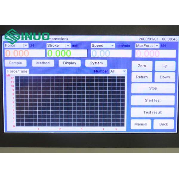 Intelligent Compressive Strength Testing Machine Packaging Testing Equipment IEC 62368-1