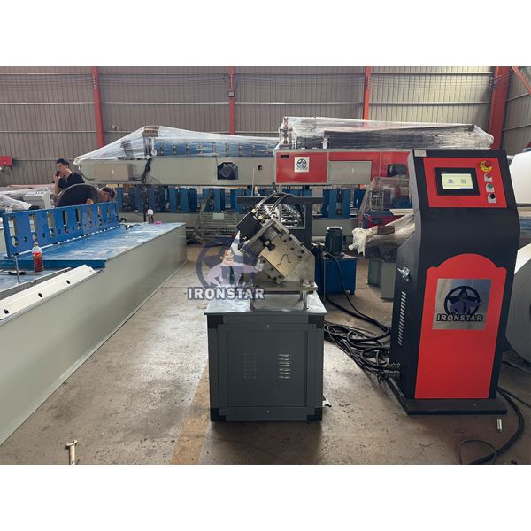 “Omega Channel Machine with Punching Holes – Professional Roll Forming EquipmentAutomatic Omega Channel Machine with Punching Holes for Steel Profile Production To America ”