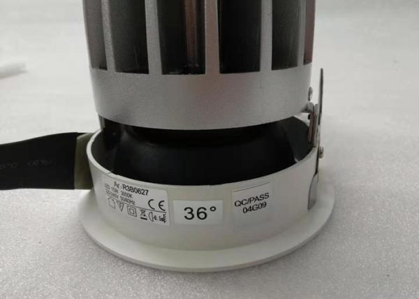 Aluminum Adjustable LED Down Lights For Homes 15W Dia 119*H 135MM 3000K