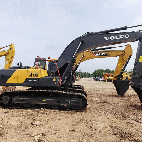 Volvo EC290 Used Crawler Excavator 29 Ton 1.3m3 Bucket Capacity