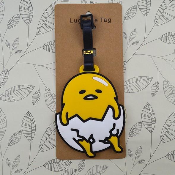 Logo printed cheap 3D soft pvc luggage tag for promotion