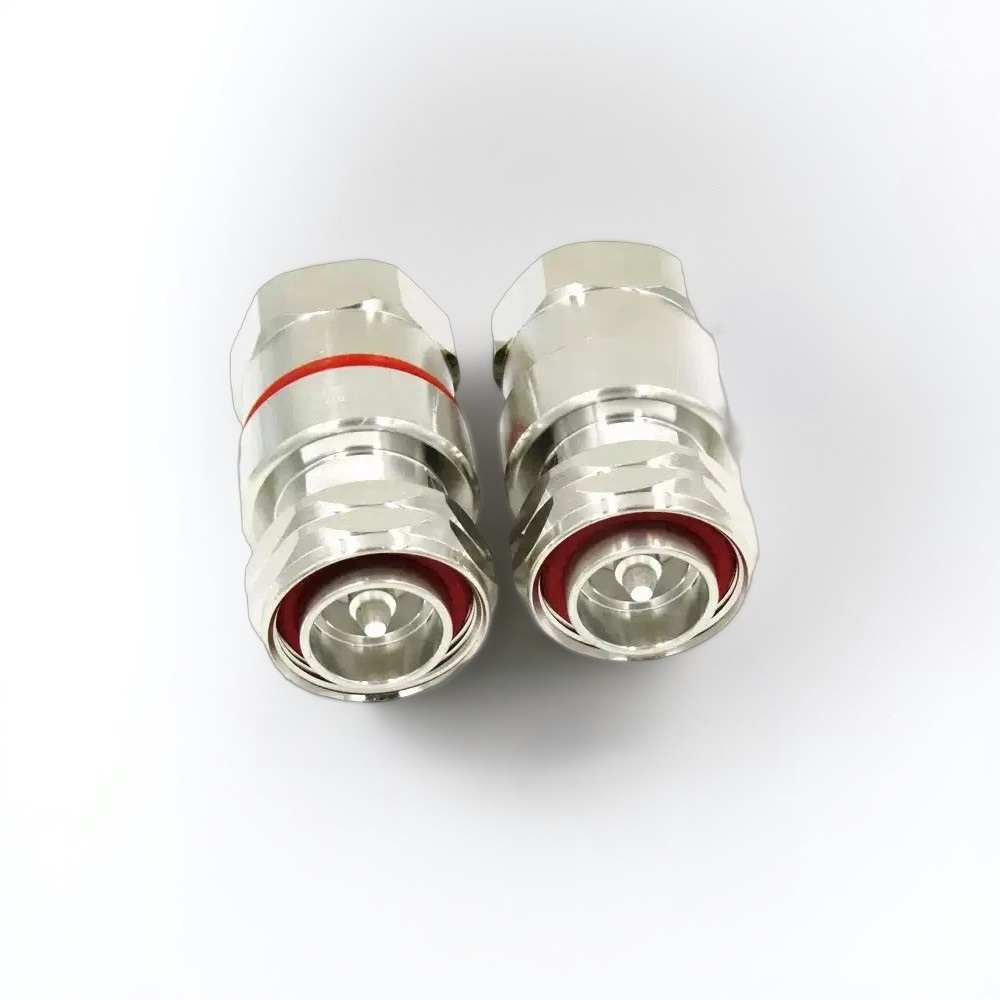 DIN 7/16 Male Straight Connector for 7/8″ Coaxial Cable | RF Feeder Connector