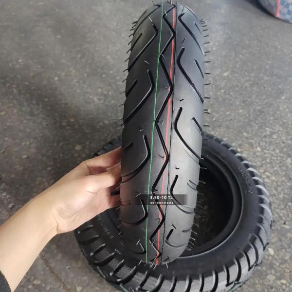 Deep Pattern Design Electric Vehicle Tire 3.50-10 For Manufacturing Applications