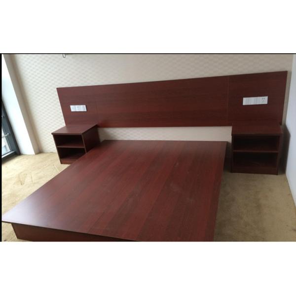 Commercial Hotel Bedroom Furniture Sets With Double Bed And Table Chairs
