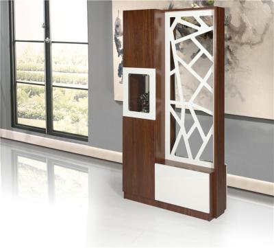 Flexible MDF Wooden Partition Cupboard Multifunctional With Open Shelves