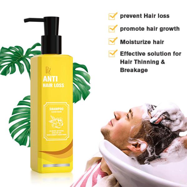 Stop Hair Loss Old Ginger Hair Growth Shampoo Anti Microbica Action