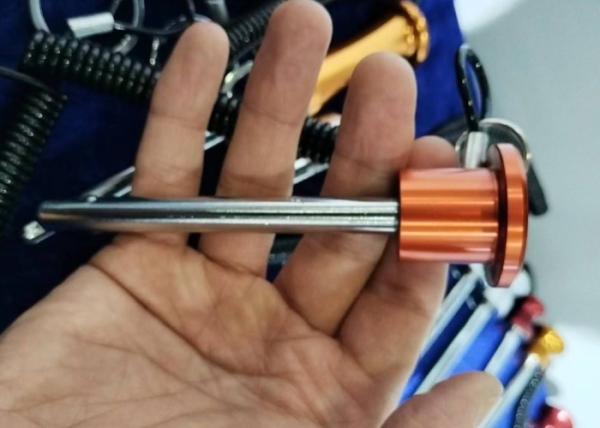 Pin de máquina de peso da superfície de oxidação de metais para equipamento de fitness redondo