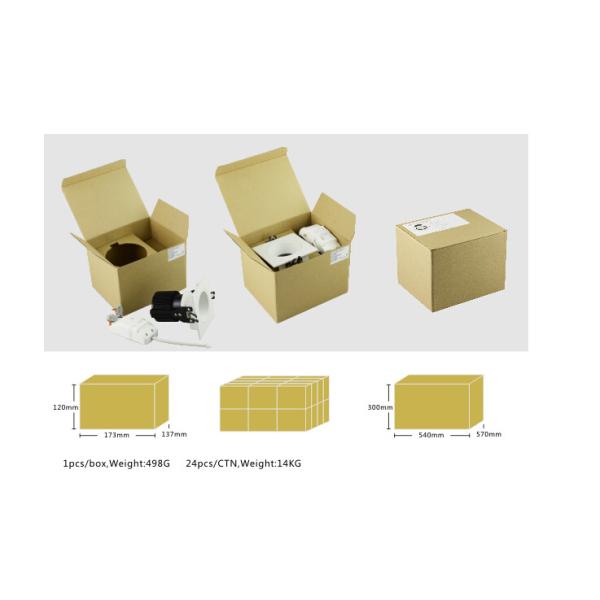 9 Degree 10W Cree Leds Square Dimmable LED Down Light , 900Lumen Indoor Mini Down Lighting