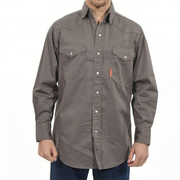UL 7.5oz Lightweight FRC Shirts Long Sleeve With Snap Button
