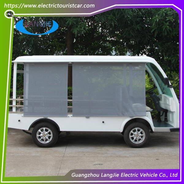 2 Setas Electric Transit Van 48V AC Motor Small Electric Utility Vehicles For Resort