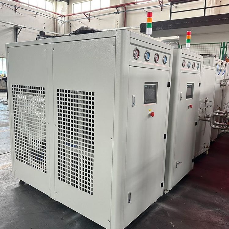 Intelligent R404a Refrigerant Ultra Low Temperature Chiller PLC Controlled