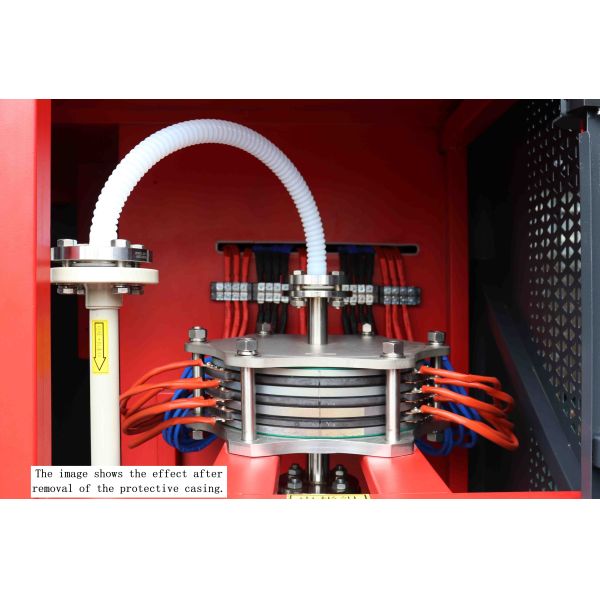 Electrochemical wastewater treatment equipment for treating dyeing and printing wastewater.