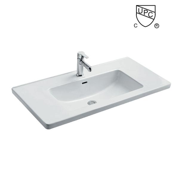 Столешница таза мытья тщеты Bathroom UPC керамическая для туалета гостиницы
