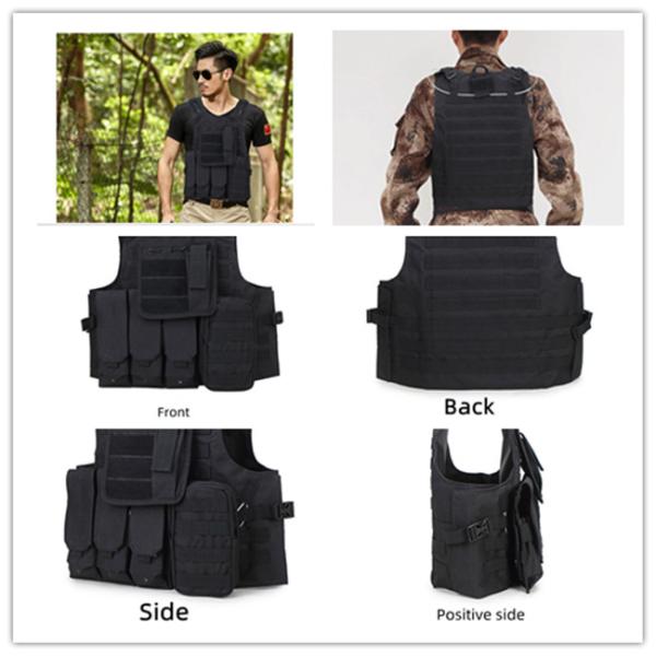 1000D Nylon Military Tactical Backpack Plate Carrier Tear Resistance Quick Release