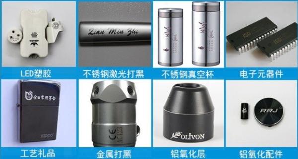 Compact Flying Laser Marking Machine , Rotating Fiber Laser Etching Machine