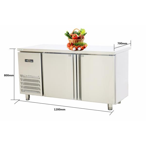 холодильник нержавеющей стали 50Хз коммерчески, замораживатель ресторана ног СС коммерчески