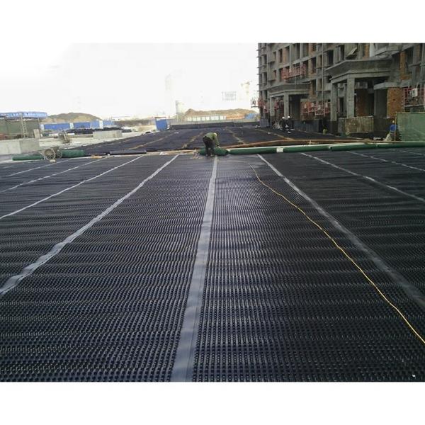 High Performance Drainage Board Breathable Water Drainage Mat For Retaining Walls