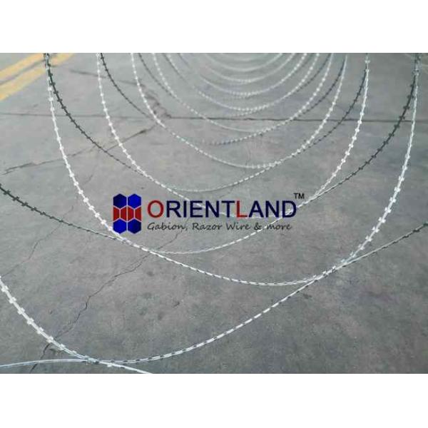 Concertina Razor Barbed Wire Security Fence / Razor Combat Wire 14-16m Length