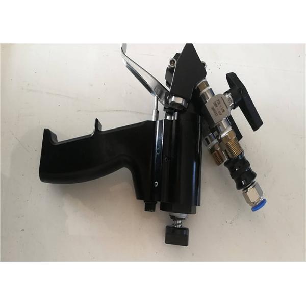 2kg Spray Insulation Gun , Fusion Spray Foam Gun All Steel Hybrid Head