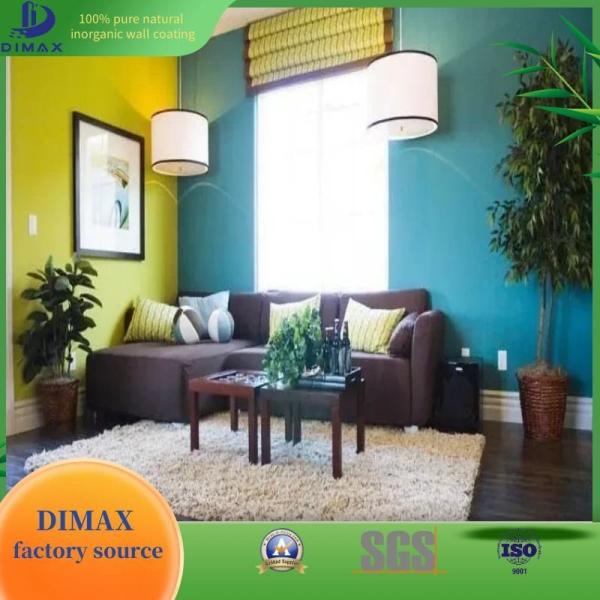 Inorganic Mineral Painting VOC 0 and Customization for Eco Friendly Air Purification