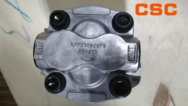 Peças de substituição hidráulicas da máquina escavadora da bomba de engrenagem de KAYABA KYB KFP2212CLWS Poilt