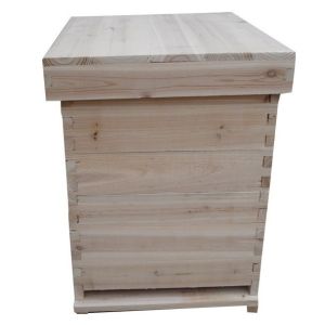 High Quality Chinese Fir Wood Bee Hive Easy To Assemble Natural Material Dadant Beehive
