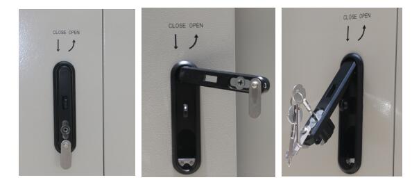 3 телекоммуникации шкафов улицы батареи металла слоев на открытом воздухе с датчиком воды