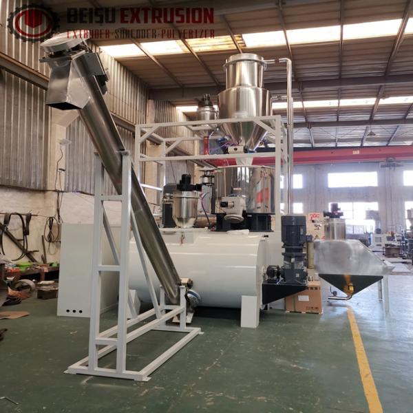 High Speed Plastic Resin Powder Mixers For PVC SPC WPC LVT Flooring Board Sheet