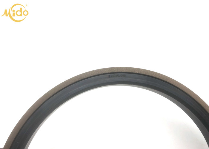 Теплостойкий набор уплотнения уплотнения SPGW 110 PTFE NBR Kubota поршеня гидравлического цилиндра