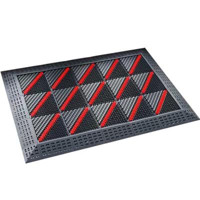 grade de nylon de bloqueio Mat For Rugs do patim DIY de 15cm×15cm anti