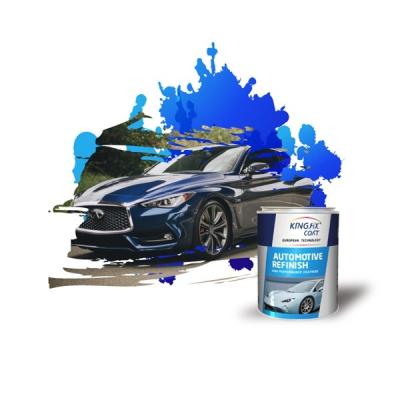 Crystal Red Pearl Acrylic Auto Base Paint 1K Base Coat Paint For Cars