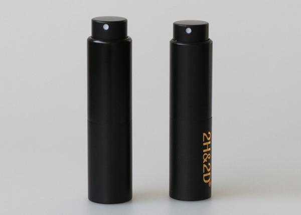 15ml Black Twist And Spritz Atomiser Travel Size Perfume Dispenser Holder