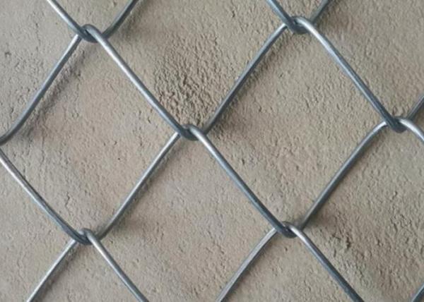 Sports Playground Garden Diamond Chain Link Fence 20m Width 75X75mm