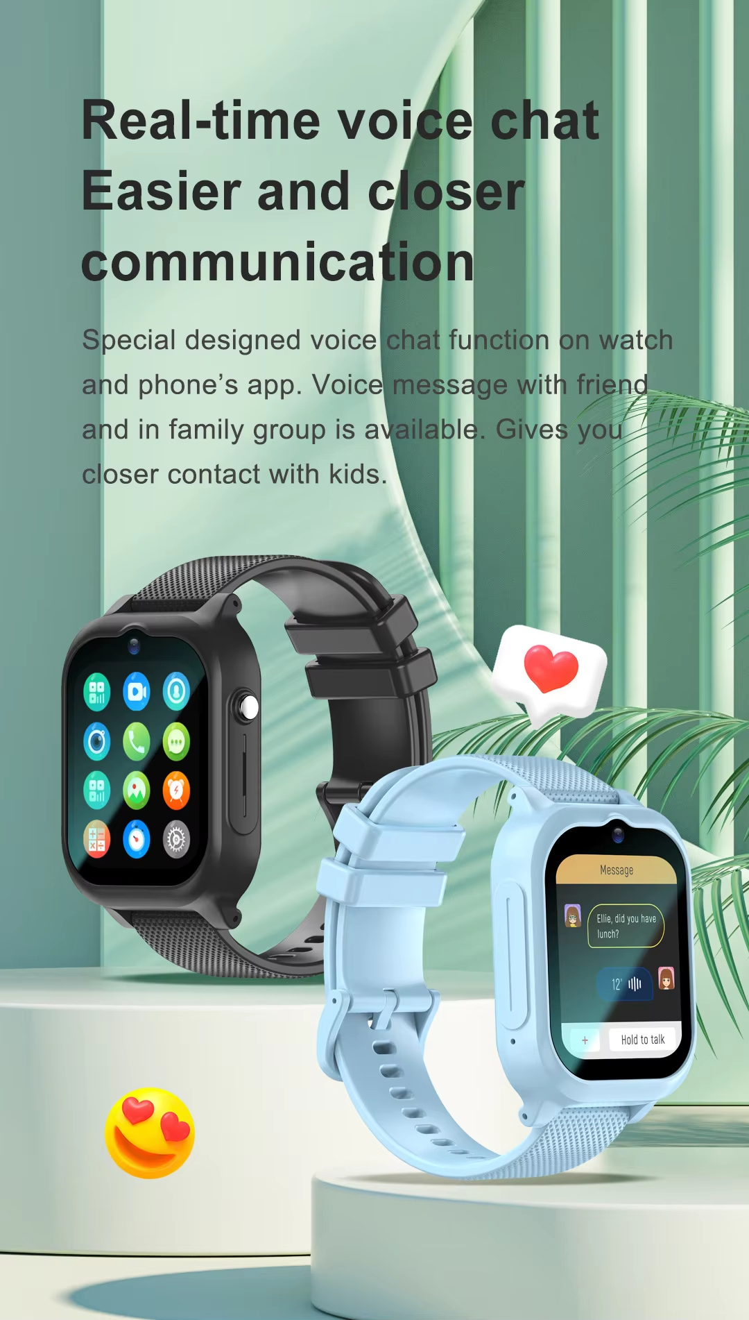 K26h 4G GPS Kids Smart Watch 1.83