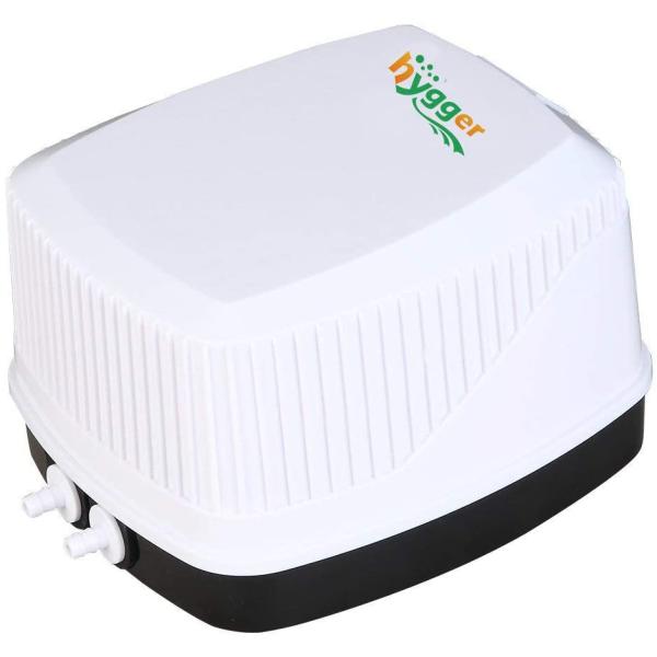 Plastic 255GPH 10W dual Air Pump For Fish Tank