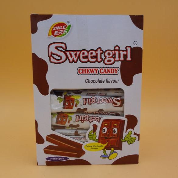 Fashional classificou doces em borracha do leite do fruto/doces macios Rich In Milk Chocolate Flavor