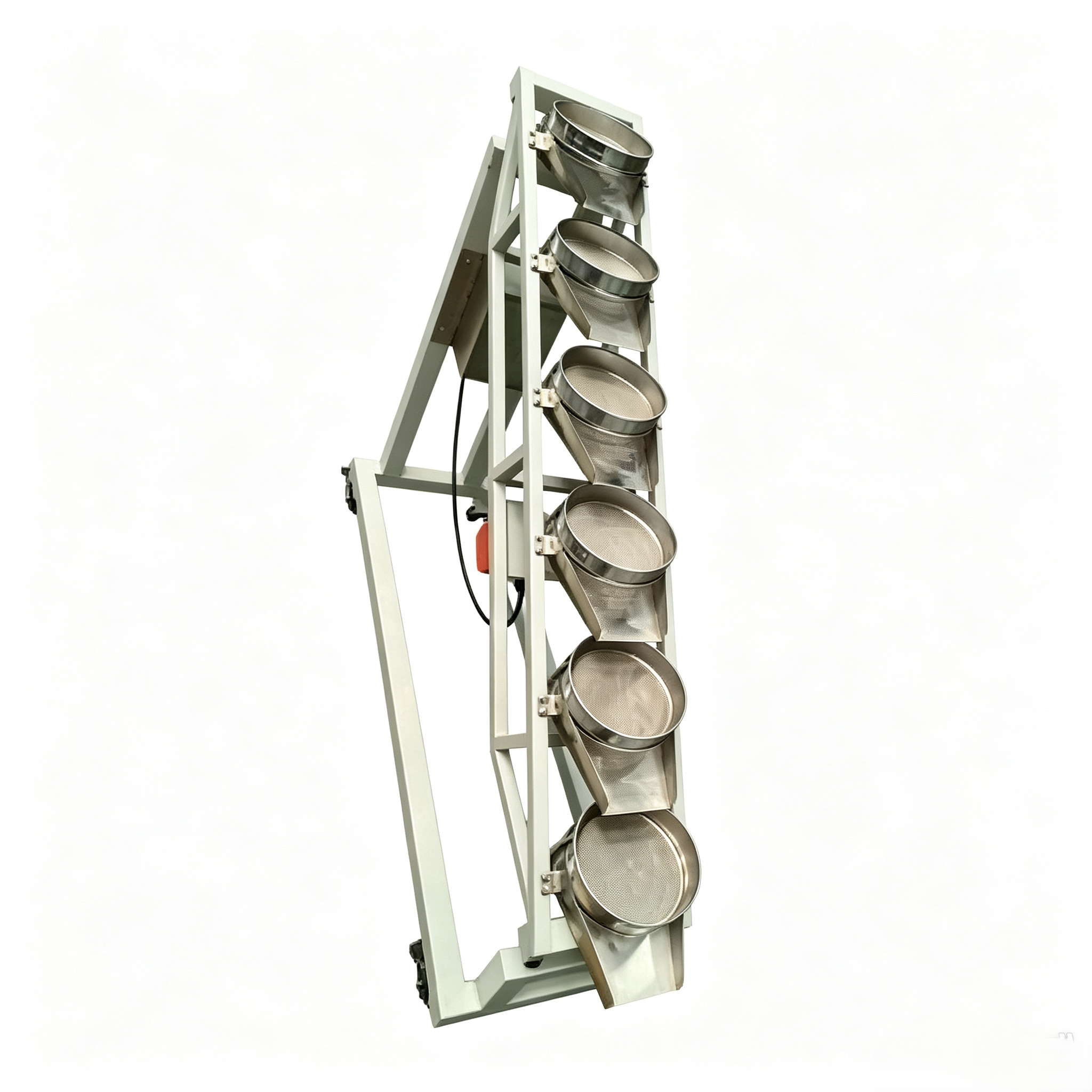 SZ/WS200-6 Wet Sieve Shaker with 6 Sieve Layers for High-Frequency Vibration and Wet Screening in Mineral Testing