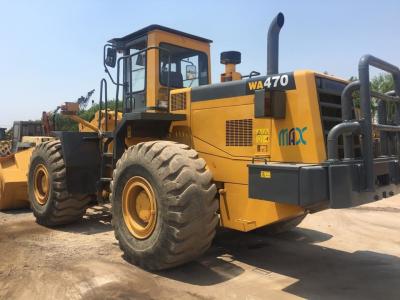 KOMATSU usada resistente roda o carregador, cor do original de KOMATSU Payloader WA470-3