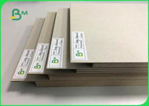 caixa cinzenta laminada certificada FSC Gris da placa de 0.5mm a de 3mm para
