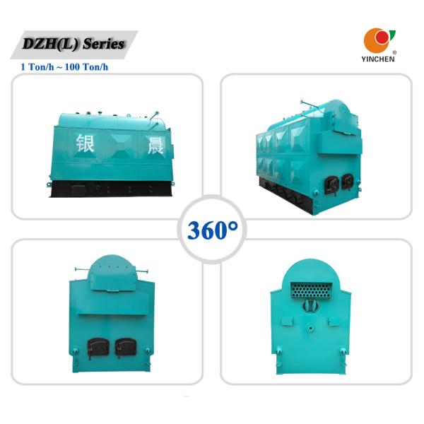 Industrial Fixed Grate Wood Chip Steam Boiler Three Pass For Medicine Industry